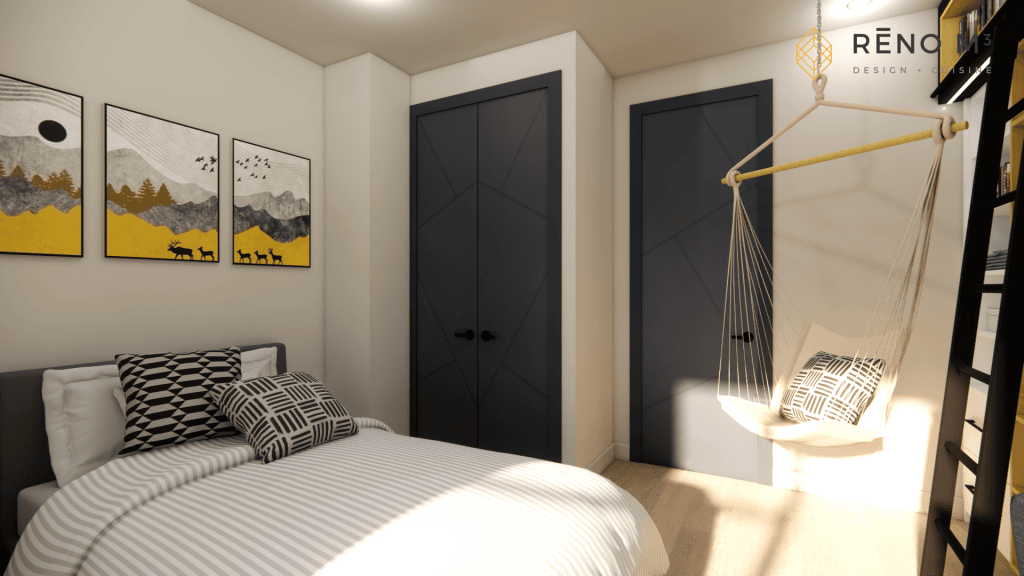 Immersive 3D Architectural Transformation – Major Duplex Expansion into a Single-Family Home in Villeray, Montreal