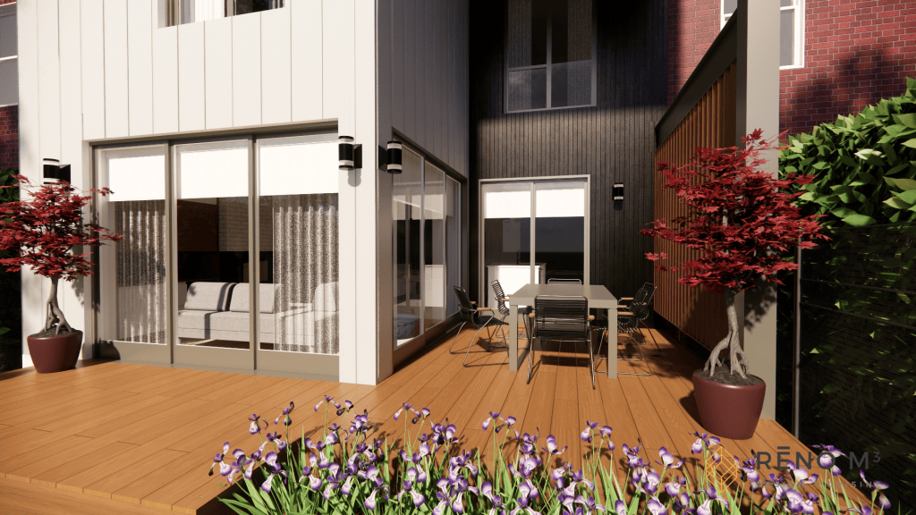 Immersive 3D Architectural Transformation – Major Duplex Expansion into a Single-Family Home in Villeray, Montreal