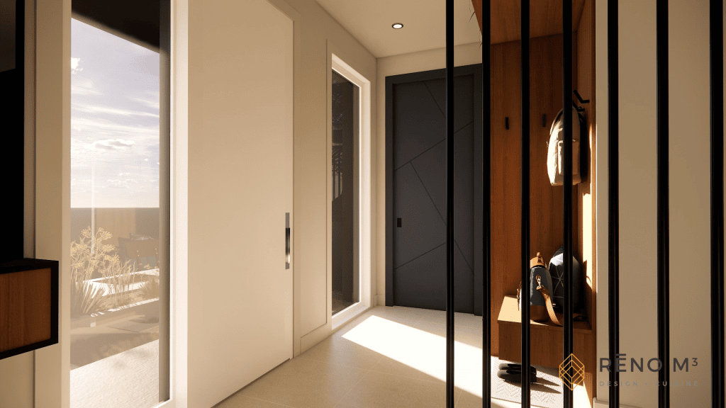 Immersive 3D Architectural Transformation – Major Duplex Expansion into a Single-Family Home in Villeray, Montreal