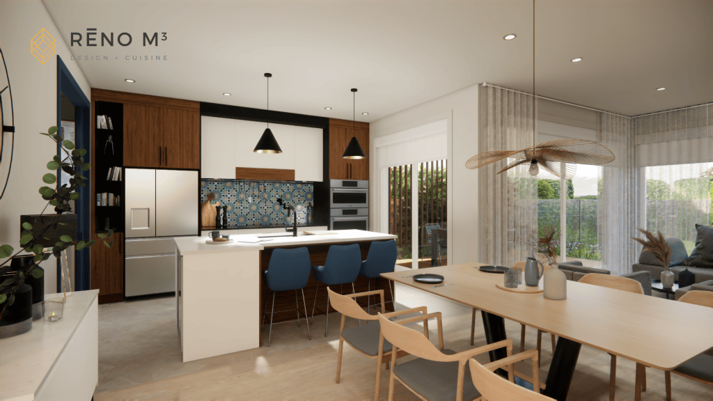 Immersive 3D Architectural Transformation – Major Duplex Expansion into a Single-Family Home in Villeray, Montreal